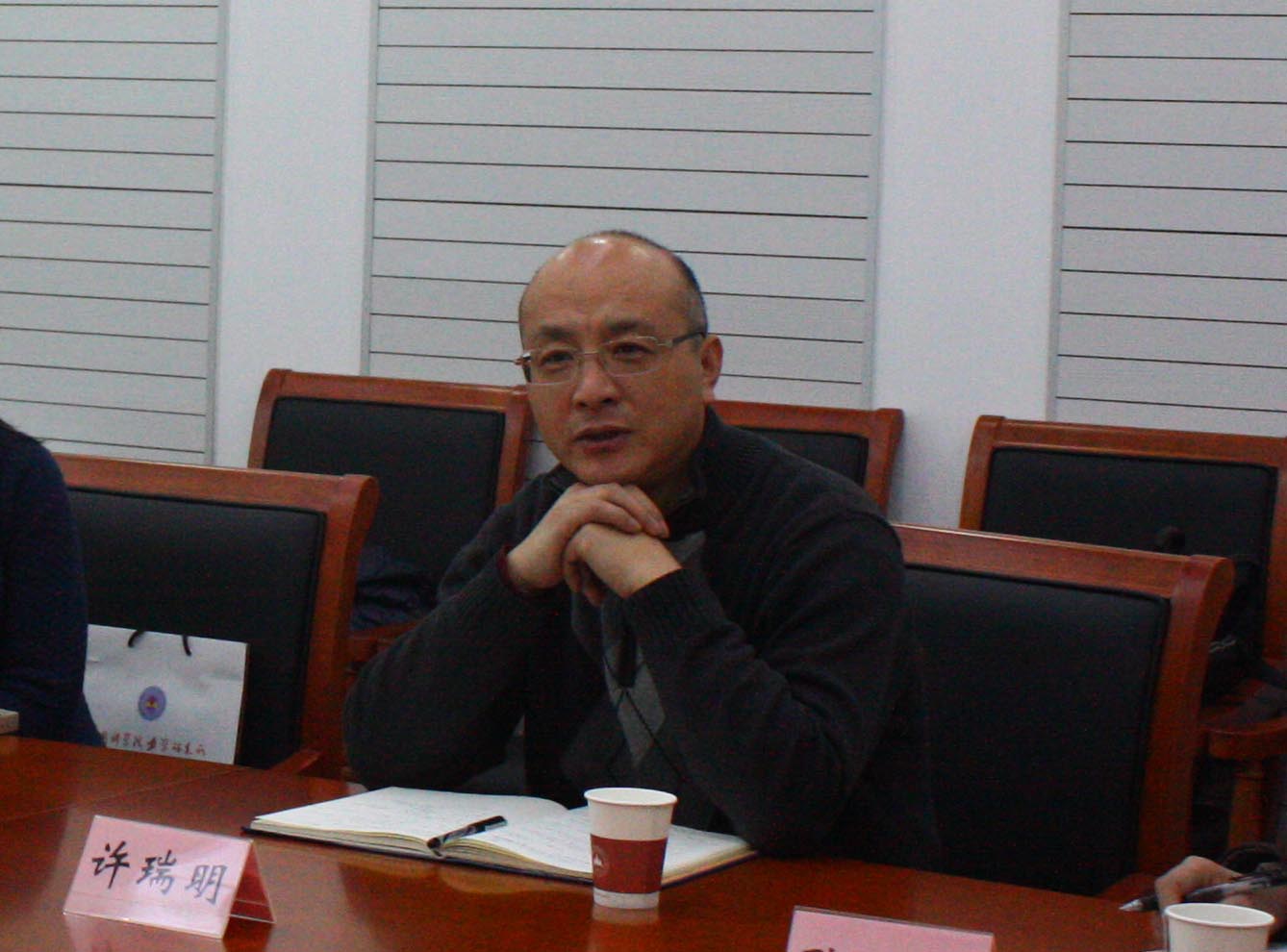 许瑞明局长一行参加LNM2013学术年会并调研力学所