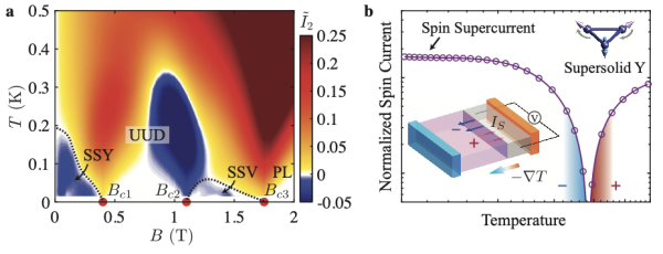 自旋超固态的宏观量子自旋输运研究获进展